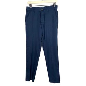 Haggar H26 navy blue zippered golf pants women's  size 29